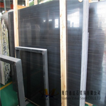 Black Wooden Marble Slabs