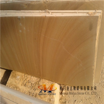 Yellow Wooden Vein Sandstone