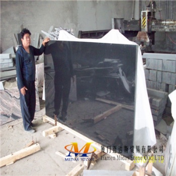 China Black Granite Slabs