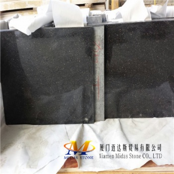 Black Galaxy Granite Tiles