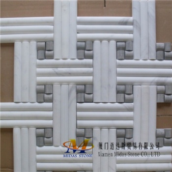 Polished China Marble Mosaic