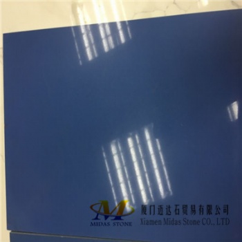 China Pure Blue Quartz Stone