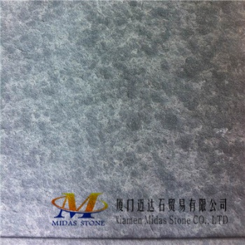 Mongolia Black Basalt Stone Flamed Finished