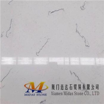 Carrara White Quartz Stone Slabs