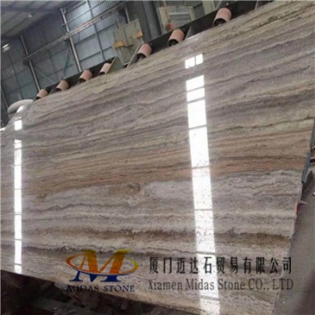 Turkey Silver Grey Travertine Slabs