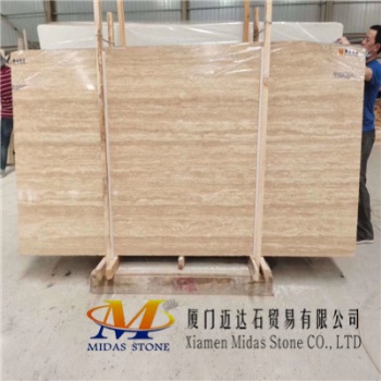 Turkey Yellow Travertine Slabs