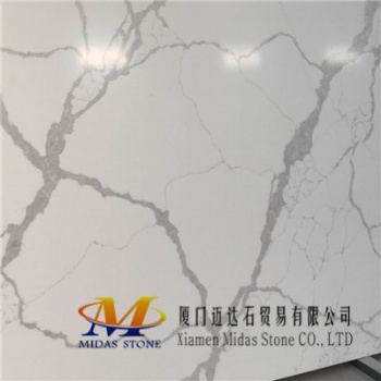 China Calacatta Quartz Slabs