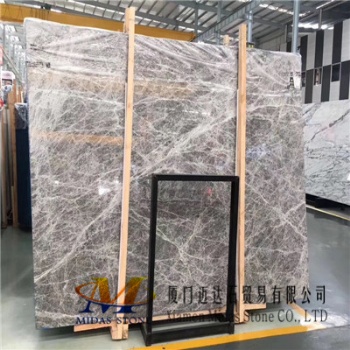 Chinese Hermes Grey Marble Slabs