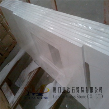 China Quartz Stone Kitchen Top