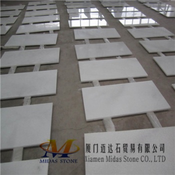 China Shuijing White Marble Tiles
