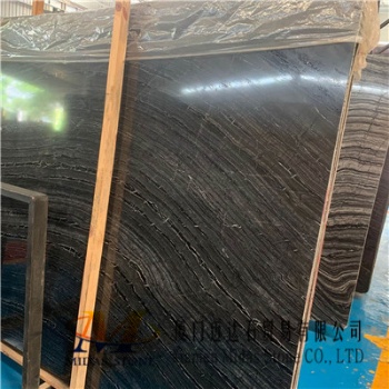 China Black Wood Vein Marble