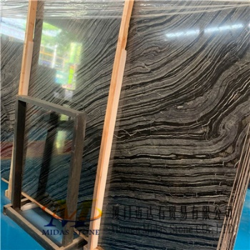 China Zebra Black Marble Slabs