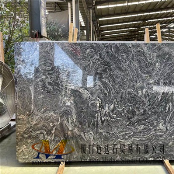 Polished Multicolor Grey Granite Slabs