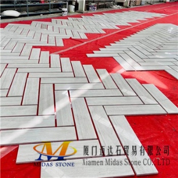 China Serpeggiante White Marble Tiles