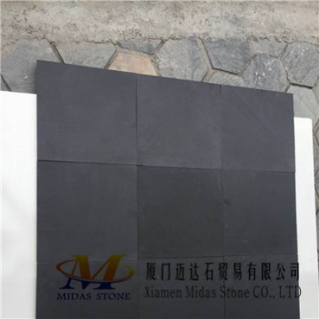 China Black Slate Wall Cladding Tiles