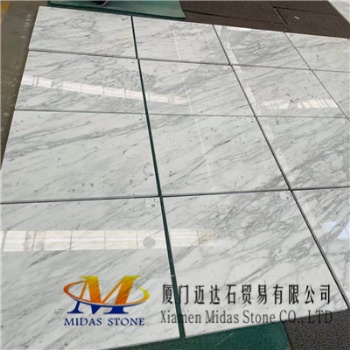 Bianco Carrara Tecchione Marble Tiles