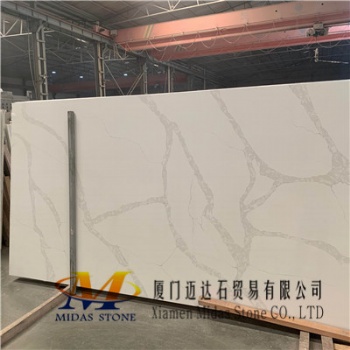 Chinese Calacatta Quartz Stone Slabs