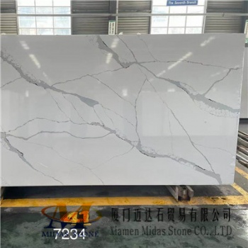 China Calacatta Quartz Stone Slabs