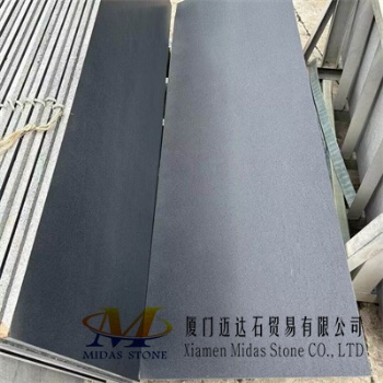 Honed Black Basalt Tiles