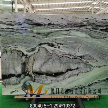 Polished Green Marble Slabs