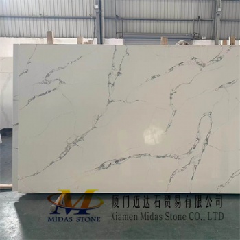 China Calacatta Quartz Stone Slabs